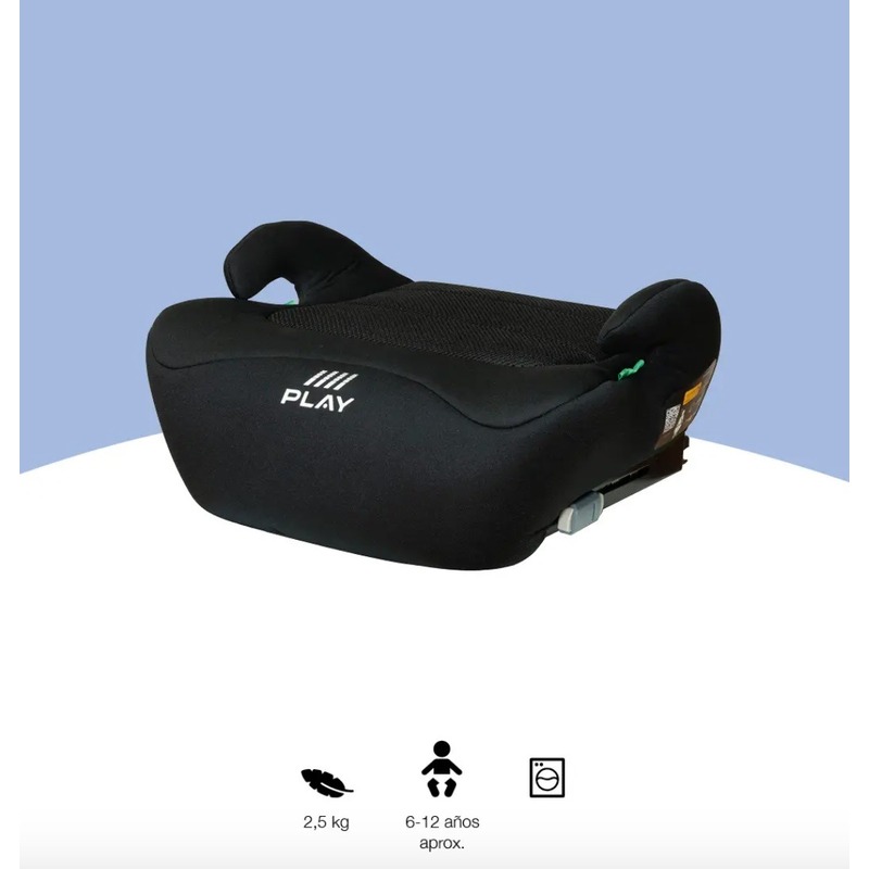 Silla de coche NEW THREE FIX i-Size Black PLAY