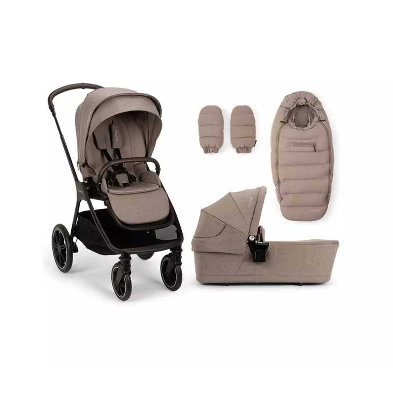 Cochecito dúo TRIV LX All-Season Set Cedar NUNA