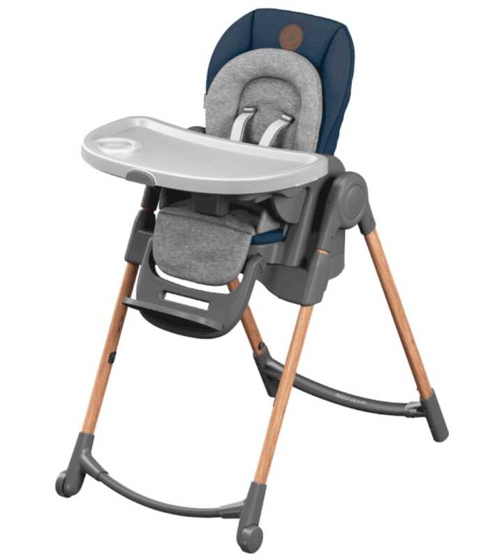 Trona elegante y de diseño para bebé convertible en sillita Ibaby