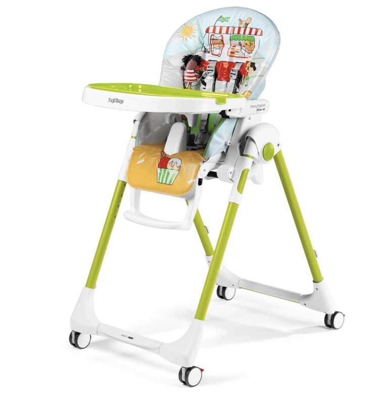 Trona PRIMA PAPPA FOLLOW ME PEG-PÉREGO Gelato Plástico