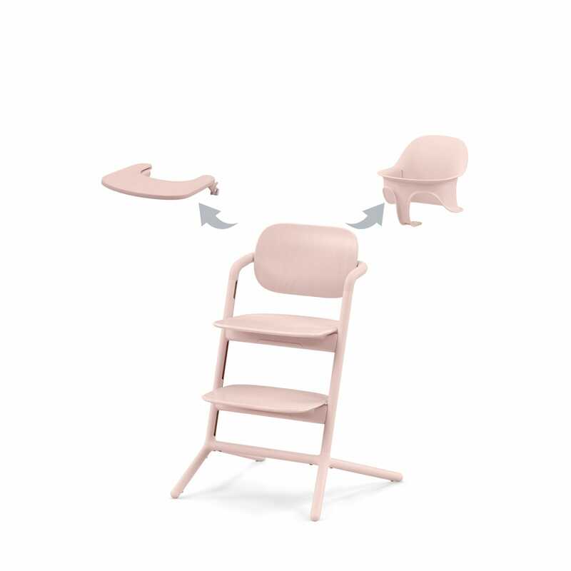Trona Silla LEMO 3 en 1 Pearl Pink CYBEX