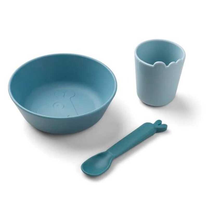 Set Vajilla KIDDISH Blue DONE BY DEER