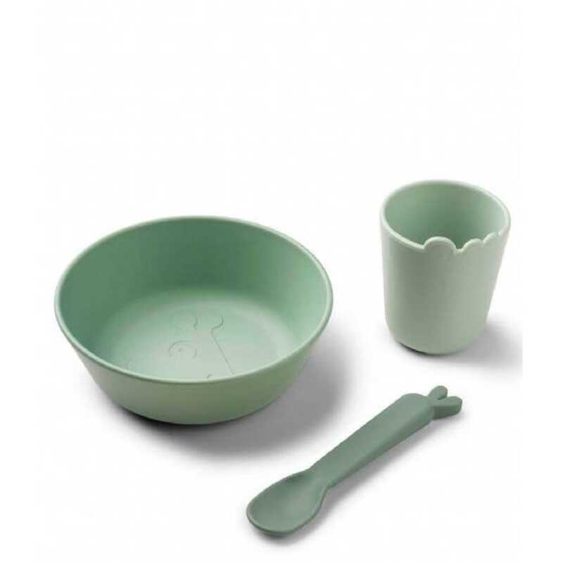 Set Vajilla KIDDISH Green DONE BY DEER