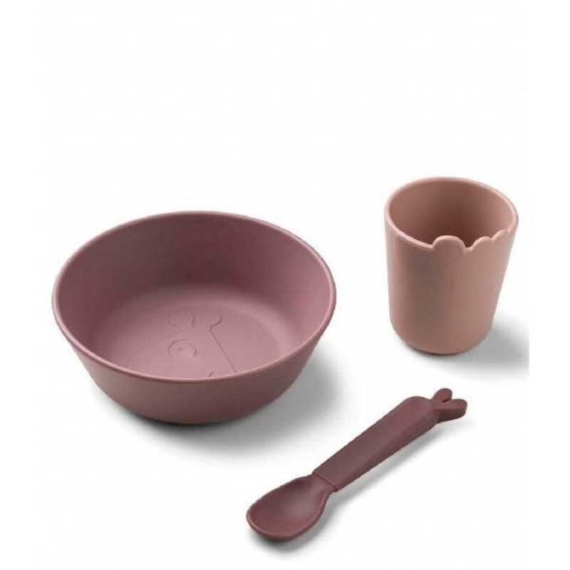 Set Vajilla KIDDISH Powder DONE BY DEER