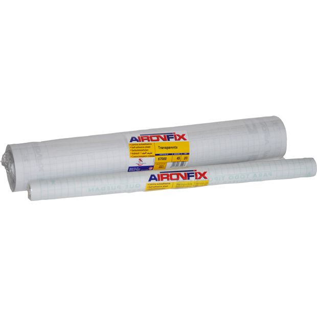 ROLLO 20M FORRO ADHESIVO TRANSP AIRONFI