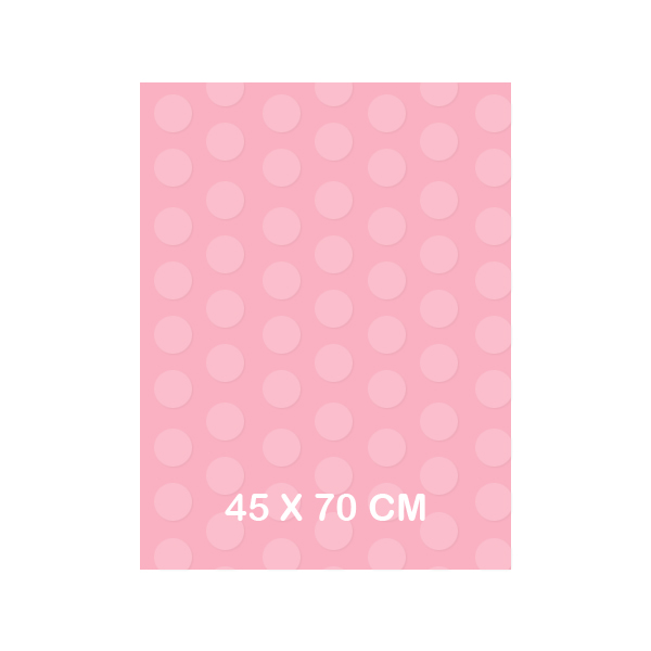 GOMA EVA CIRCULOS DE 45X70 ROSA