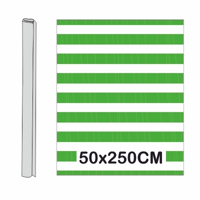 ROLLO PINOCHO RAYAS VERDE/BLANCO 50X250