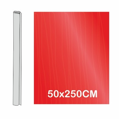 ROLLO PINOCHO METALIZADO ROJO 50X250CM