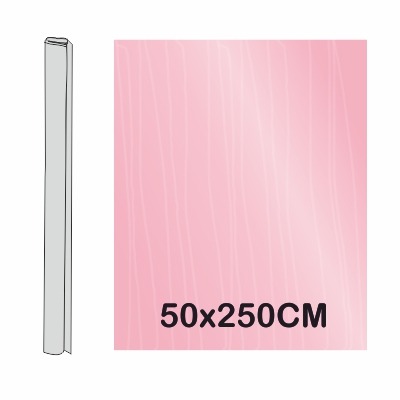 ROLLO PINOCHO METALIZADO ROSA 50X250CM