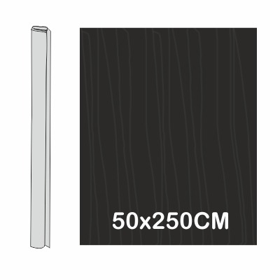 ROLLO PAPEL PINOCHO NEGRO 50X250CM