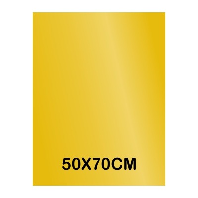HOJA SEDA ORO METALIZADO 50X70CM