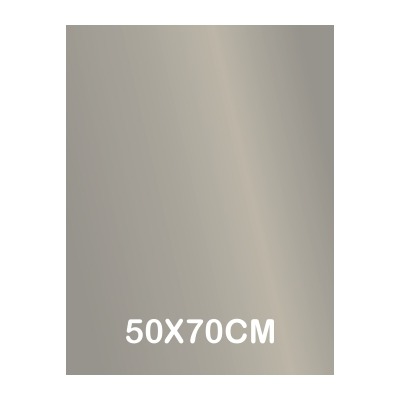 HOJA SEDA ESCARCHADA PLATA/NEGRO 50X70C