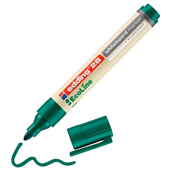 ROTULADOR PIZARRA EDDING ECOLINE28 VERDE