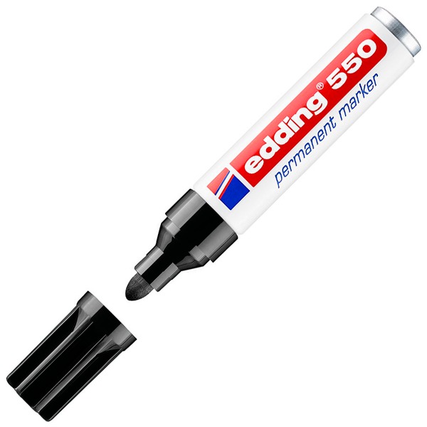 ROTULADOR EDDING 550 NEGRO