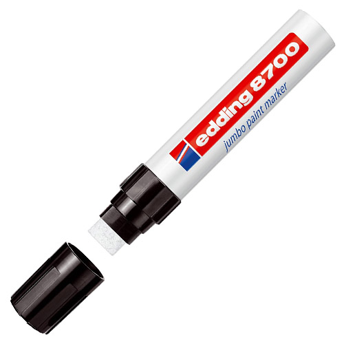 ROTULADOR PERMANENTE EDDING 8700 BLANCO
