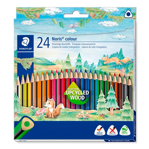 CAJA 24 COLORES TRIPLUS SLIM STAEDTLER