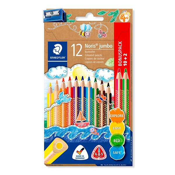 CAJA 12 COLORES TRIPLUS STAEDTLER