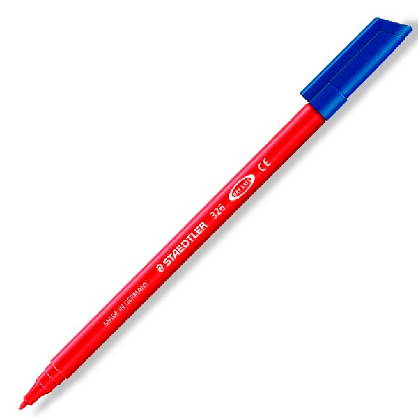 C. 10 ROTULADORES STAEDTLER ROJO P.MEDI