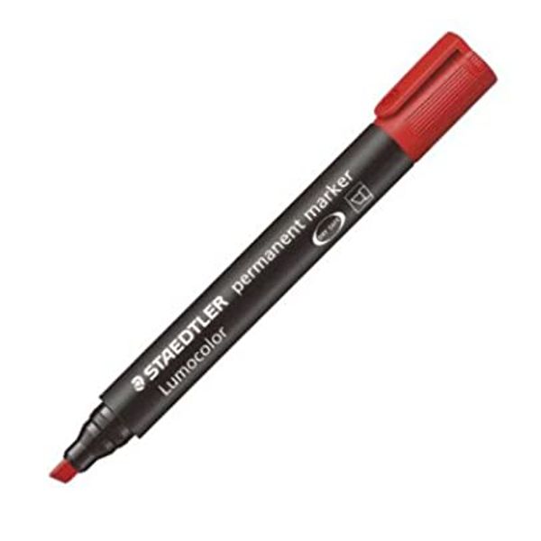 ROTULADOR PERMANENTE P/BISELADA ROJO