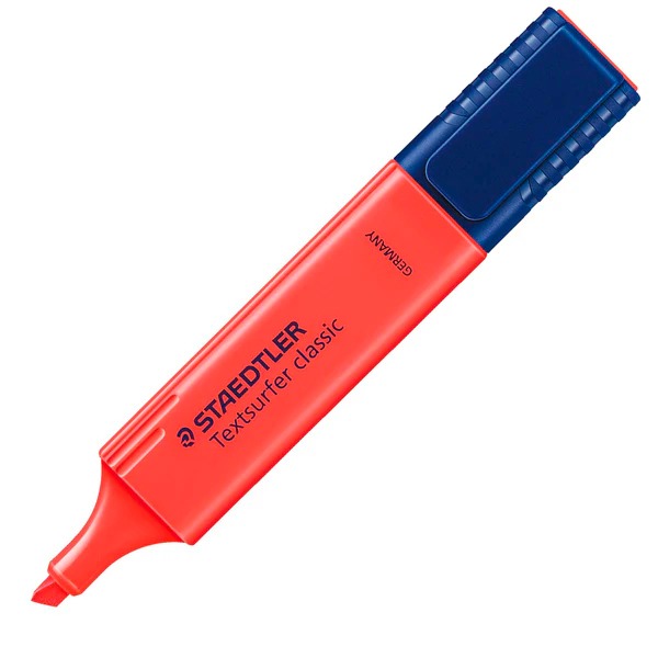 ROTULADOR FLUORESCENTE TOPSTAR ROJO