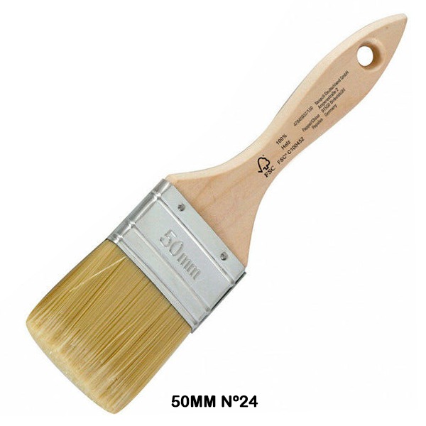 PINCEL PLANO BARNIZ 50MM Nº24