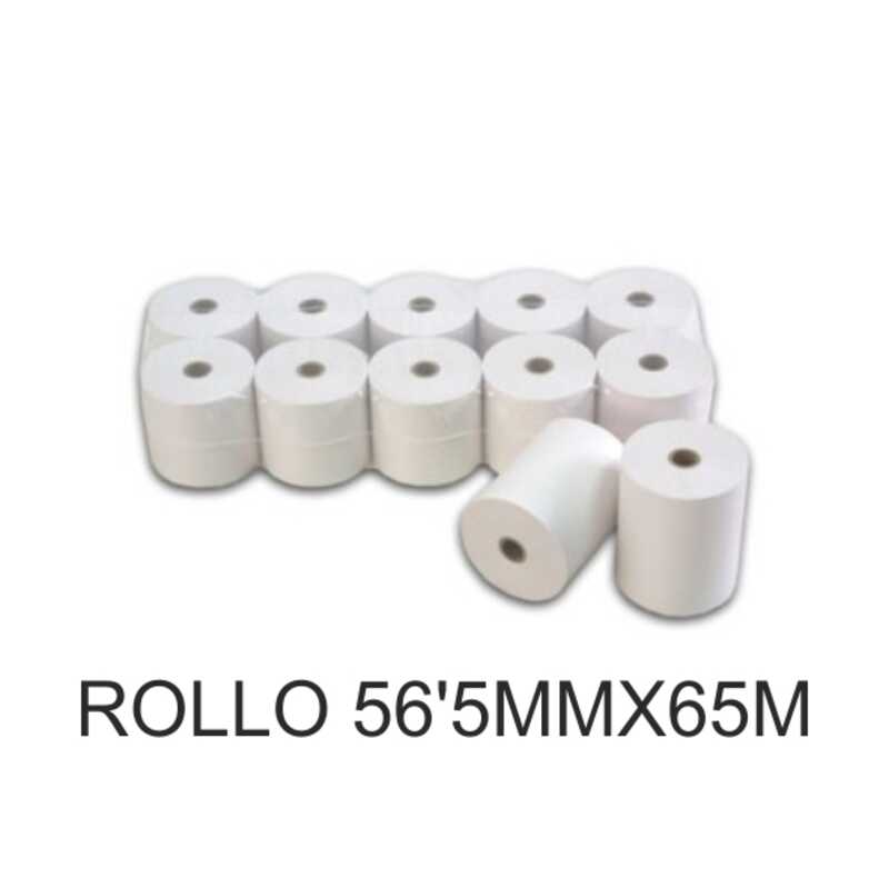 ROLLO REGISTRADORA ELECTRA 56.5X65MM