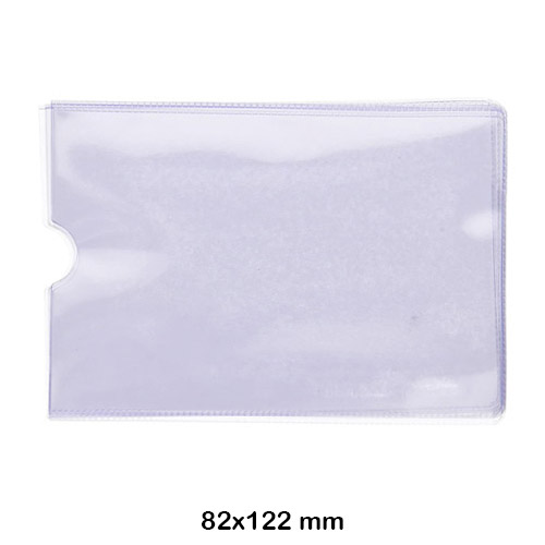FUNDA PORTACARNET PVC 82X122MM ESSELTE