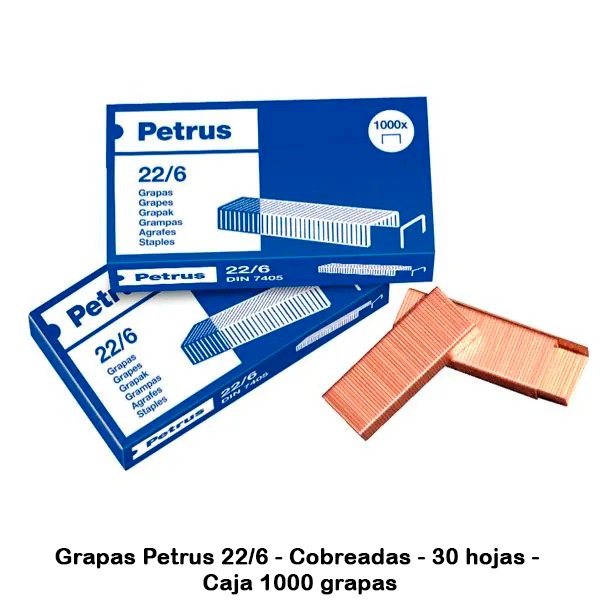 CAJA GRAPAS 22/6-24/6 1000U PETRUS
