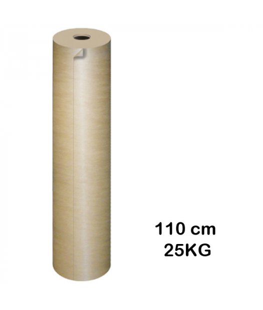 BOBINA PAPEL KRAFT DE 2§ 110CMX72 KILOS