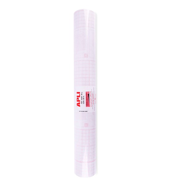 ROLLO FORRO TRANSPARENTE REMOVIBLE 20M