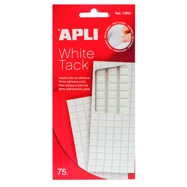 MASILLA ADHESIVA BLANCA 75GR APLI
