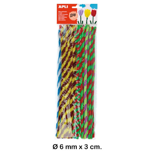 PAQ. 50 LIMPIAPIPAS COLORES TWIST VARIA