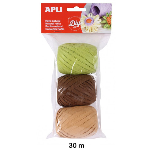 RAFIA NATURAL NATURE 3U 30MTS