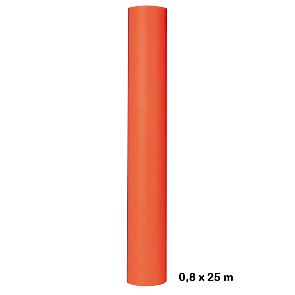 ROLLO TELA DRESSY BOND 0.8X25M. NARANJA