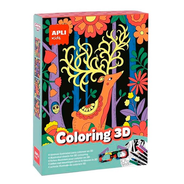 CAJA COLORING 3D