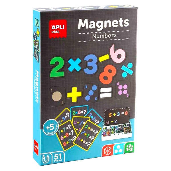 CAJA NUMEROS MAGNETICOS 51U