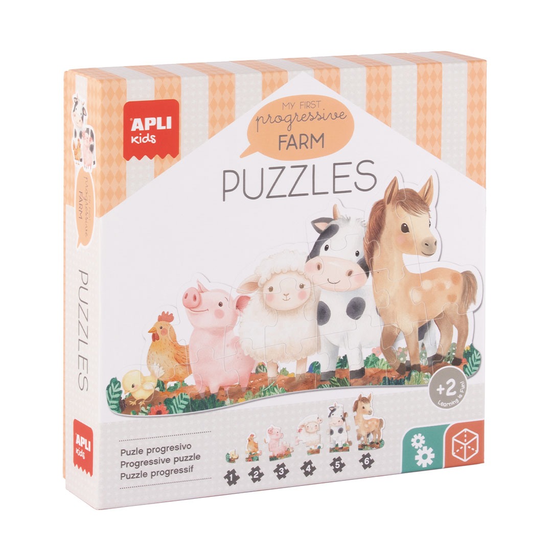 PUZZLE MI PRIMERA GRANGA DE ANIMALES