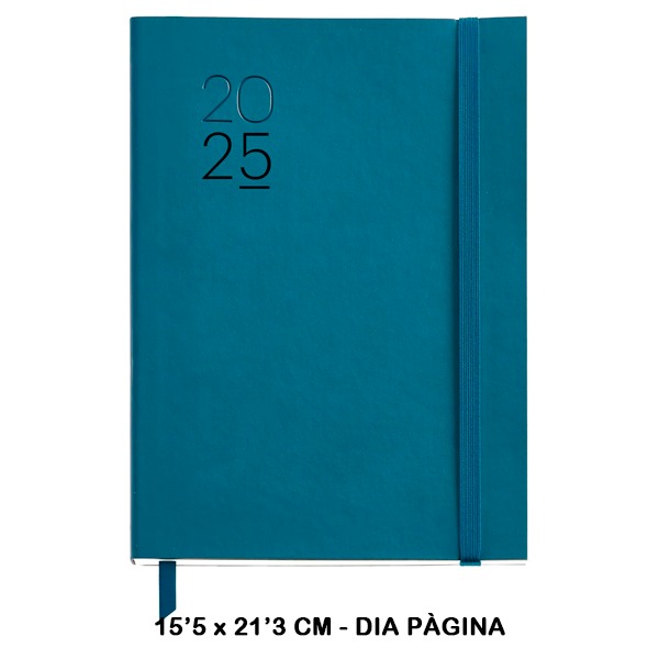 AGENDA PLUS D/P LUXOR FLEX AZUL 2025