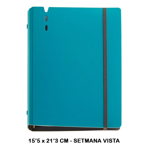 AGENDA ANILLAS PLUS S/VV AZUL 2025