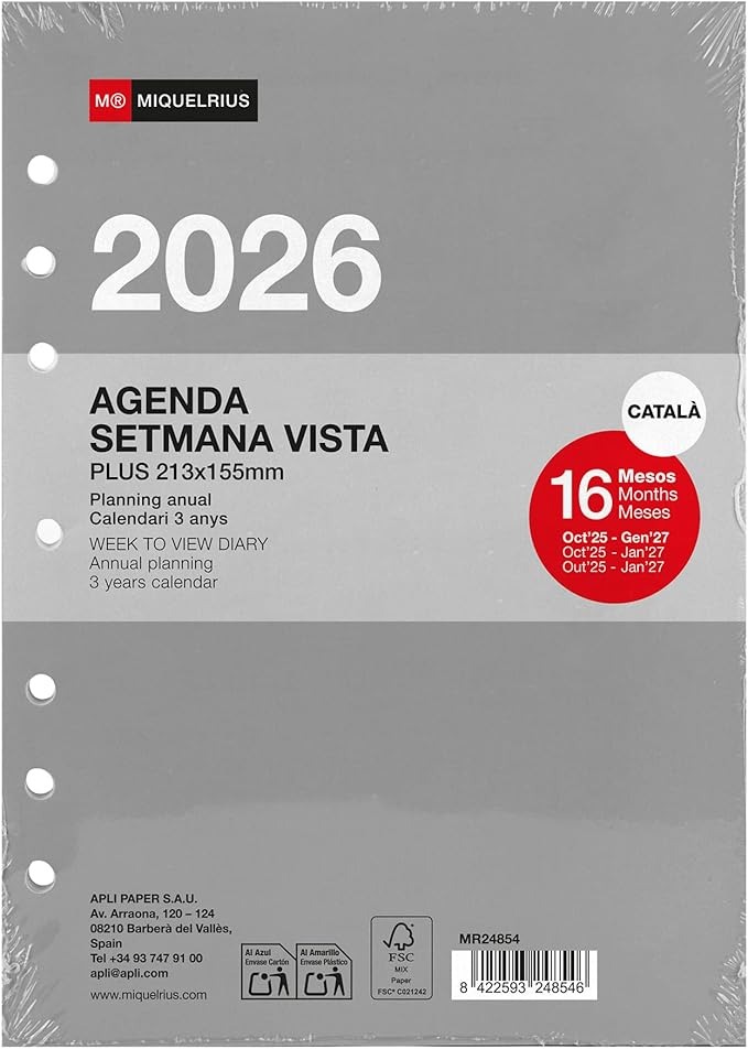 AGENDA INT. ACTIVA S/VV 2026
