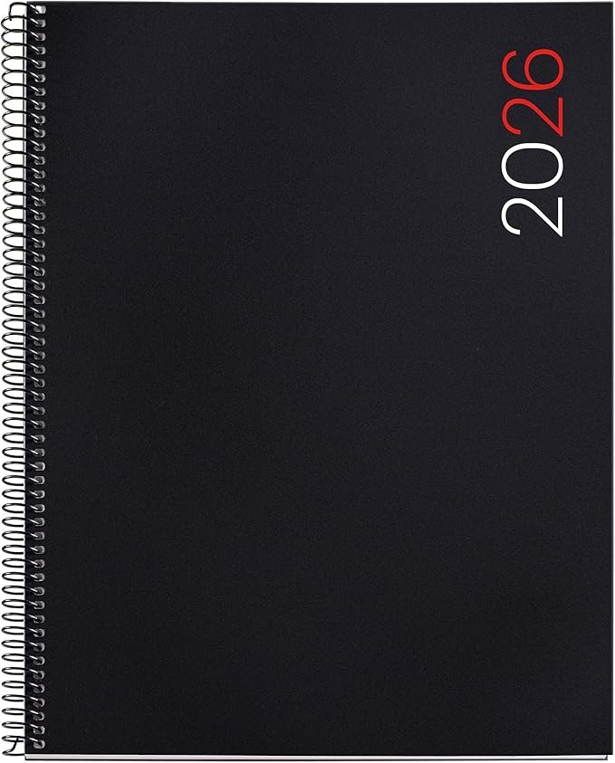AGENDA ESPIRAL PRO D/P CITY NEGRE 2026