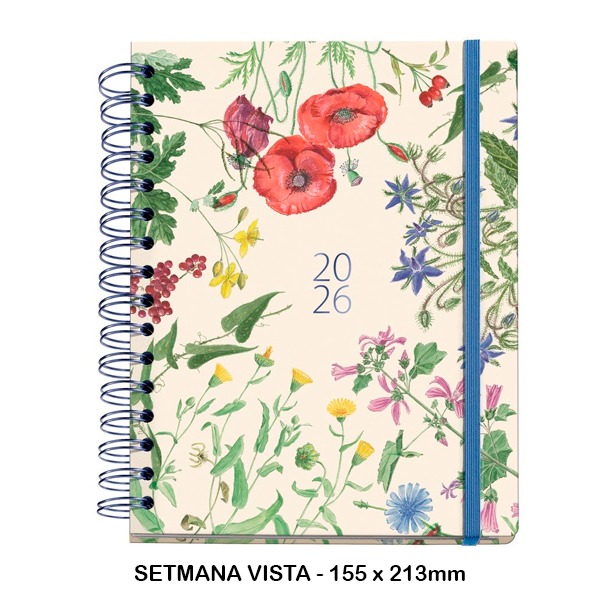 AGENDA PLUS W-O S/V JARDIN 2026