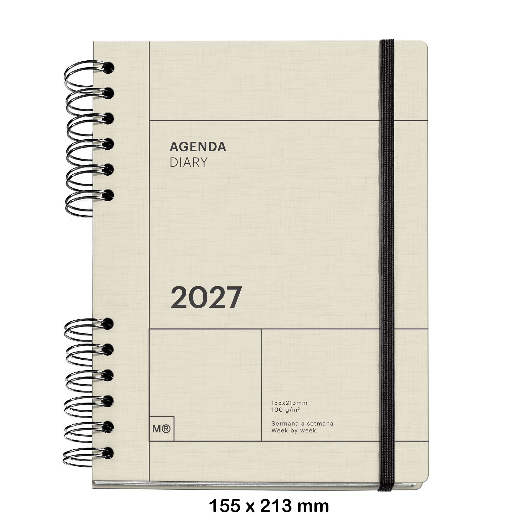 AGENDA  PLUS W-O S/V CREAM 27