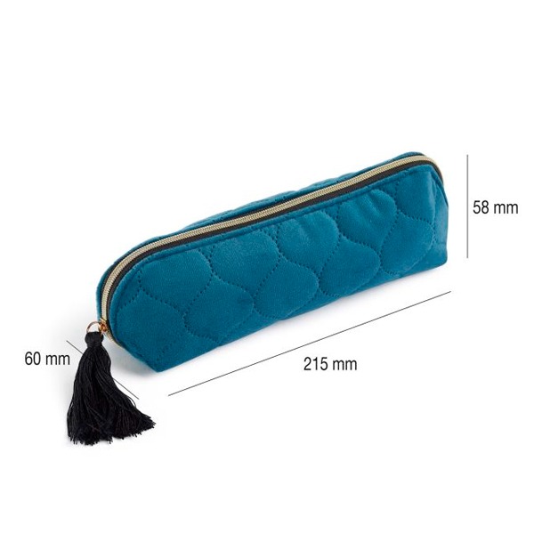 ESTUCHE TERCIOPELO AZUL BRITISH BLOOM