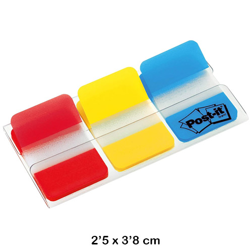 Marcadores Adhesivos FIXO 5 Colores 25 Banderitas por Color 13x43mm -  65006180