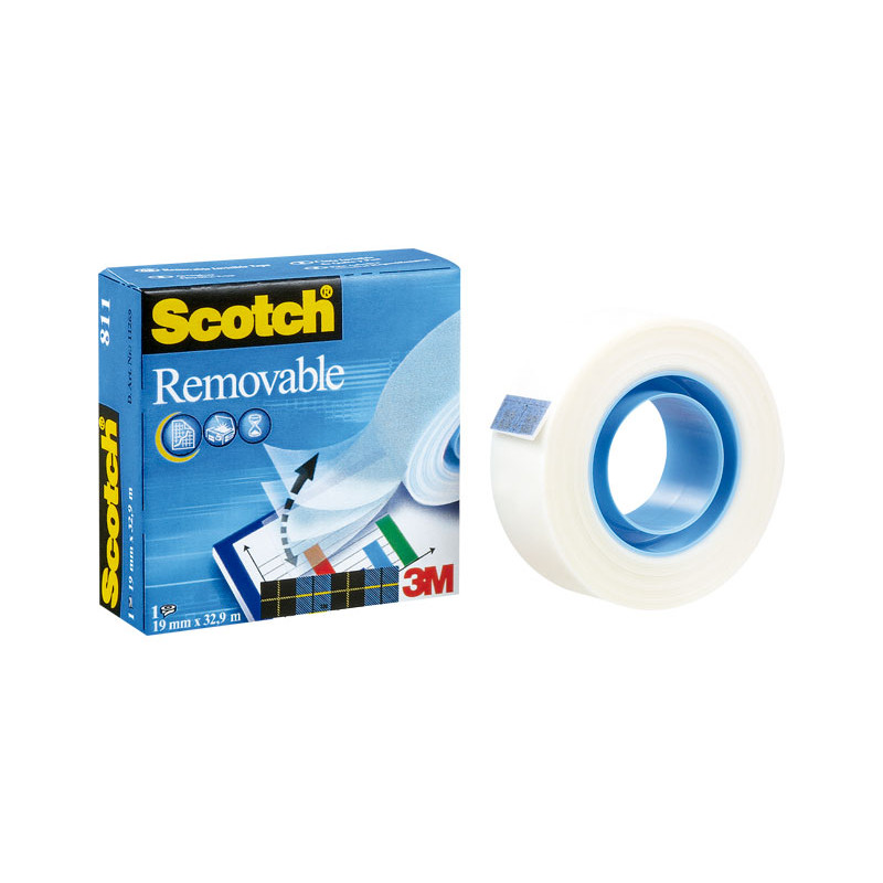 CINTA VEG.REMOVIBLE SCOTCH 19X33 3M