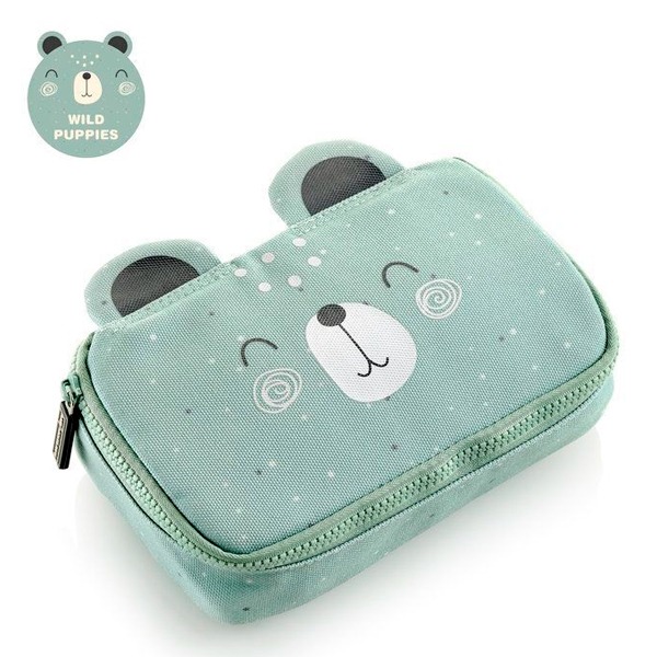 ESTUCHE OVAL RECICL. WILD PUPPIES