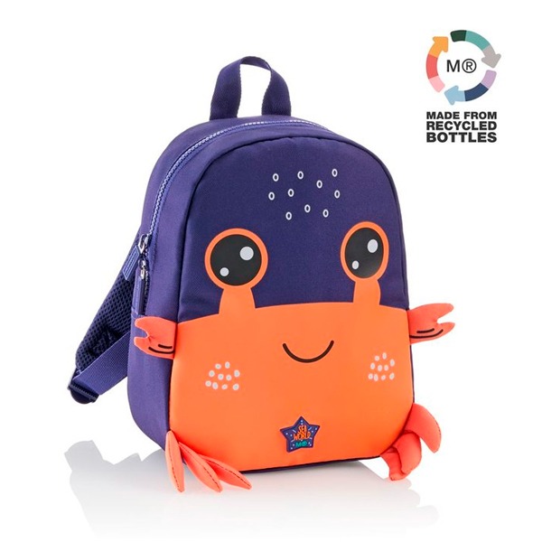 MINI MOCHILA CANGREJO RECICL. SEA WORLD