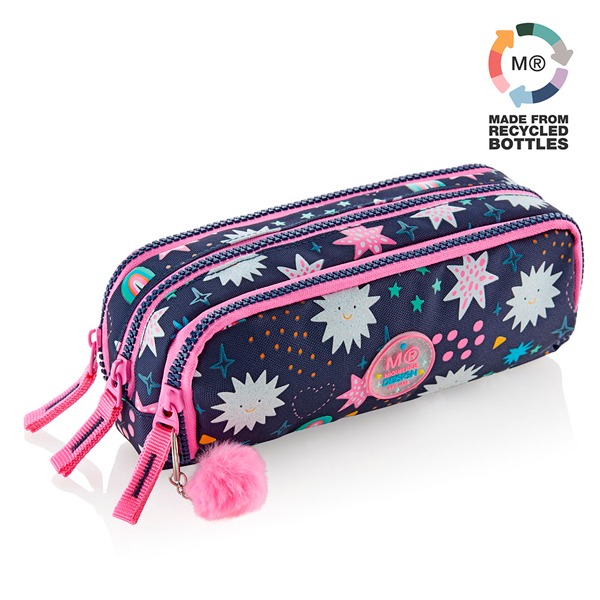 ESTUCHE TRIPLE ORG. RECICL.TWINKLE