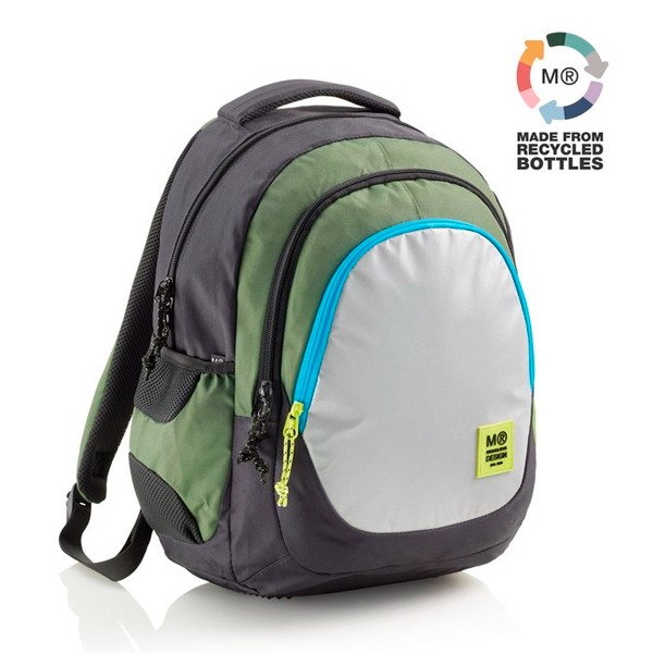 MOCHILA TRIPLE BERLIN RECICL.RIDER GREEN